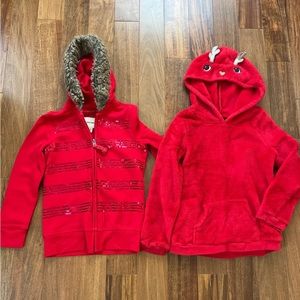 Girls size 8/10 Hoodies in excellent condition